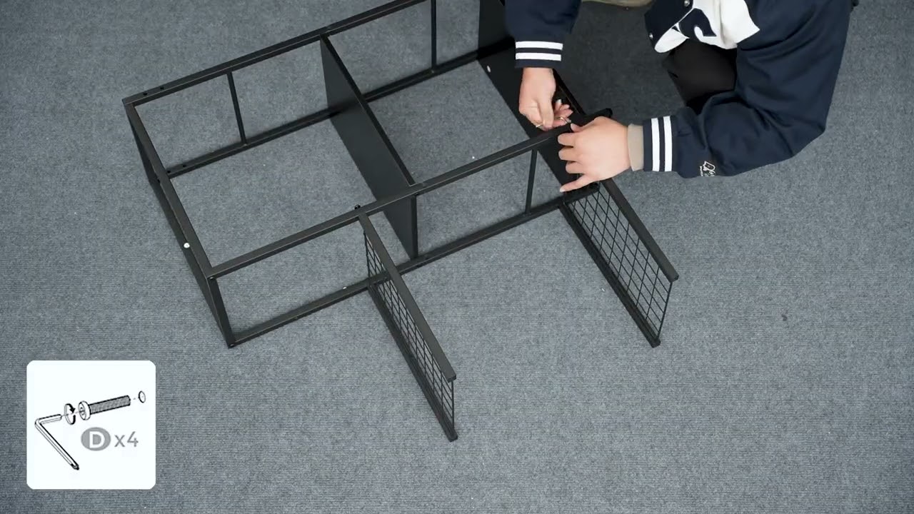 Zero-difficulty assembly! All parts included, DIY your baking rack effortlessly!