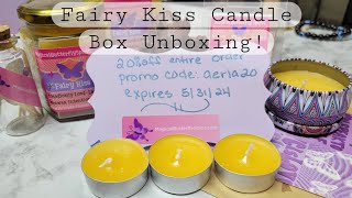 @MagicalButterflySpirit Fairy Kiss Candle Box #unboxing !