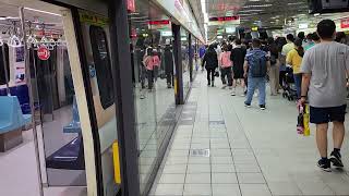 (台北捷運)C301左岸咖啡彩繪列車005/006往R02象山R03台北101/世貿出站