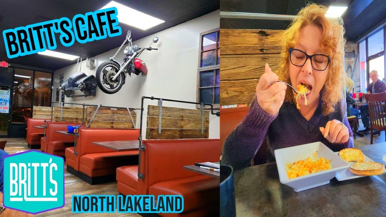 Best Breakfast in Town 🍳Britt's Cafe North Lakeland YouTube