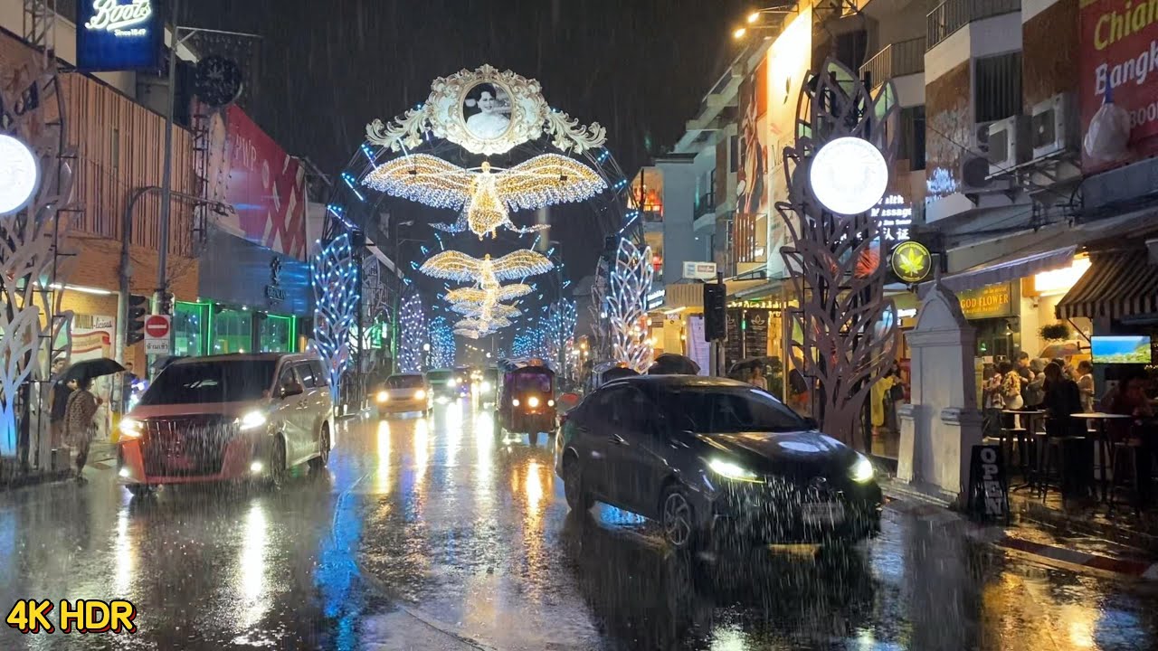 【4K HDR】Chiang Mai Lantern Festival 2025 | Magical Night Walk Through Old City Lights & Performances