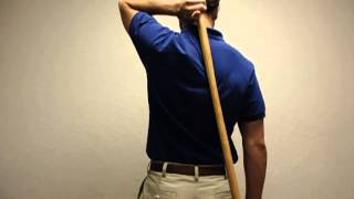 passive internal rotation with dowel