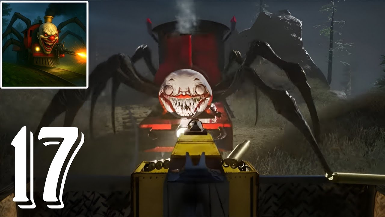 Scary Spider Train - Gameplay Walkthrough Part 17| Terrifying Monster Train (Android/iOS)