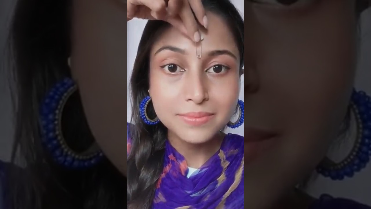 very simple and easy bindi hack 😊