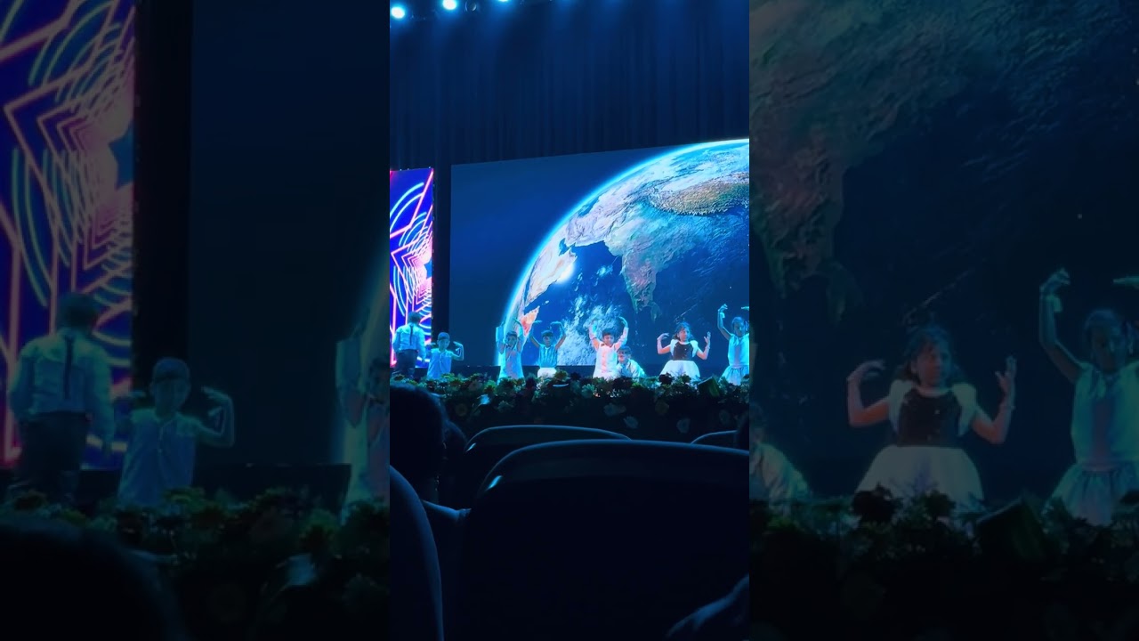 Cosmic world theme - Planet Earth Dance performance - RV Public school Annual day Celebrations 2025