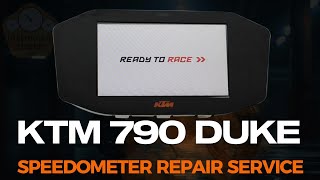 KTM 790 DUKE instrument cluster repair service