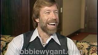 Chuck Norris for 'Lone Wolf McQuaid' 1983  Bobbie Wygant Archive