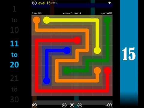 Flow Free Extreme 2 8x8 All Levels 