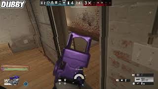 Wife picks game night. Squad up in Siege🔥Chaos &amp; Clutch Plays