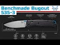 Special Edition Benchmade Bugout 535-3 * pocket knife (new for 2021) First Impressions and Review