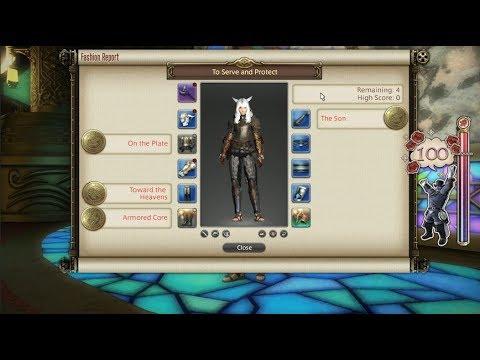 Ffxiv Fashion Report Friday Week 68 Theme To Serve Protect Youtube