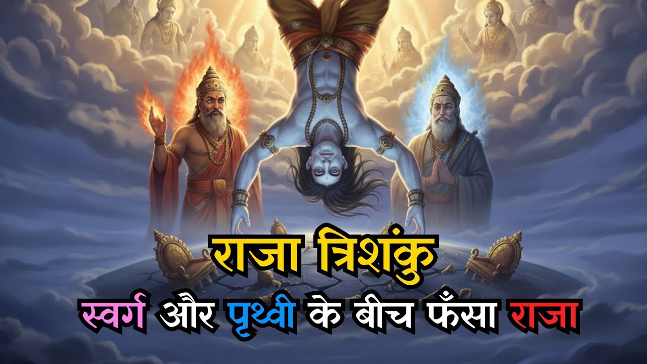 King Trishanku: The Man Who Tried to Enter Heaven Alive | Trishanku Swarga Explained 