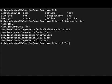 Java | Listing Contents of a Jar File