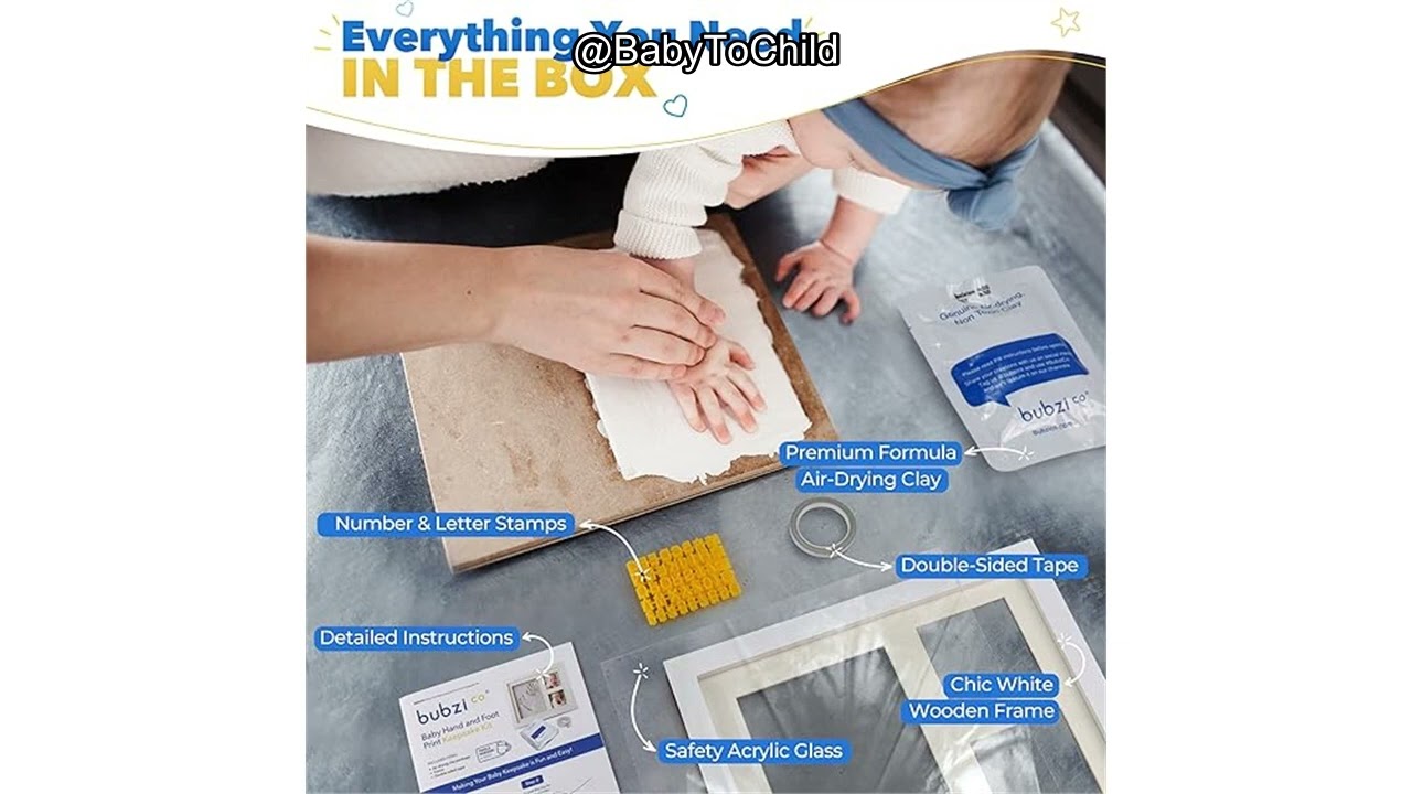 Bubzi Co Baby Footprint Kit Review: Is It the Perfect Keepsake for New Moms?