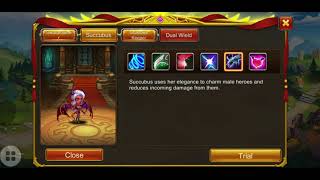 Heroes Charge | Succubus with Skin Awakened