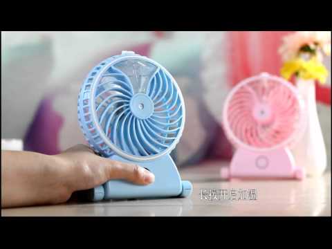 Ascromy 2in1 humidifier mini fan