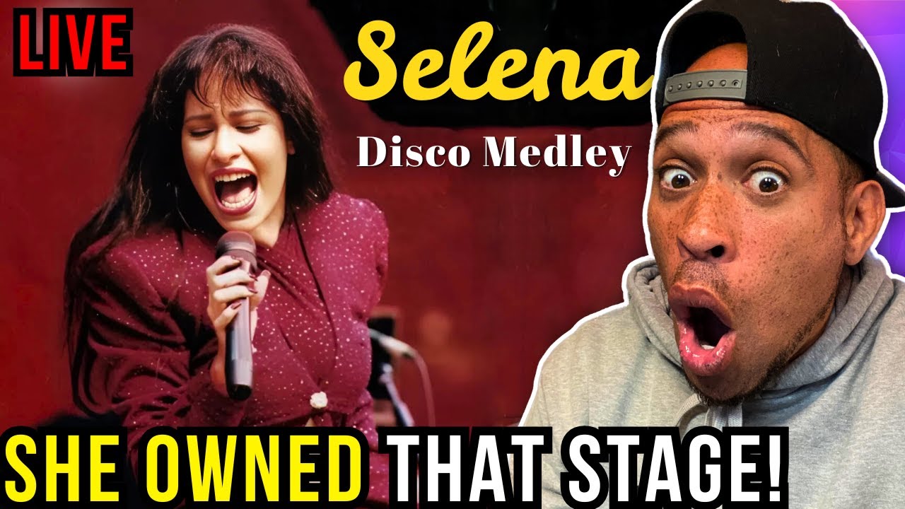 Rapper FIRST time REACTION to Selena - Disco Medley LIVE! OMG, I was sleeping...