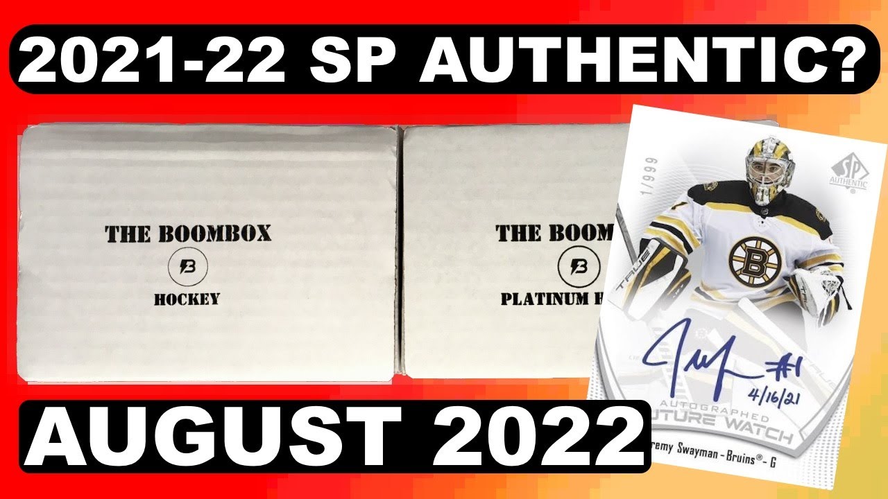 202122 SP AUTHENTIC?!? Opening The BOOMBOX Platinum Hockey + BOOMBOX