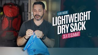 Conheça o Lightweight Dry Sack - Saco Estanque Sea to Summit