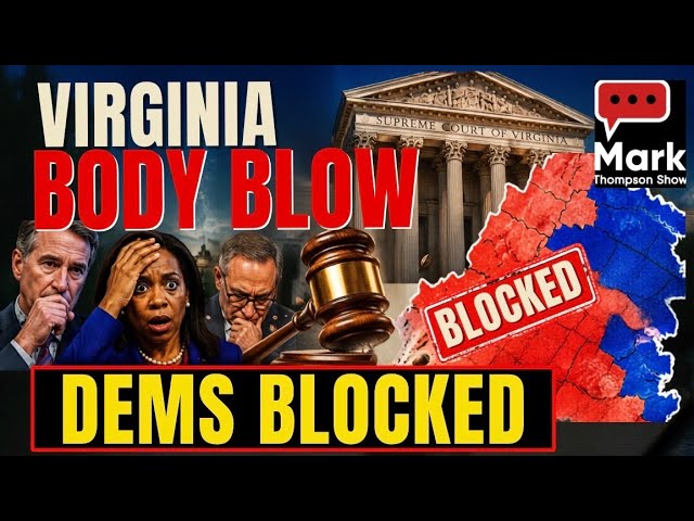 Virginia Court Blocks Redistricting Push in Major Blow to Democrats Ahead of 2026 5/8/26