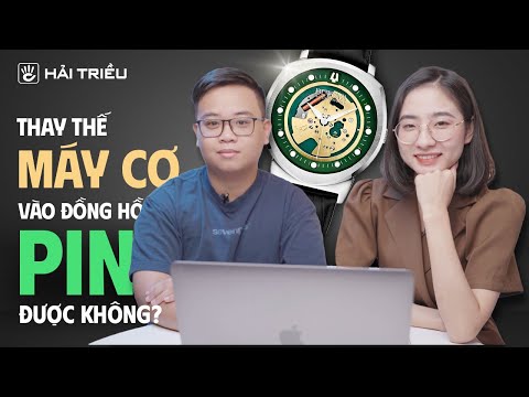 Video Kiến thức đồng hồ : Đồng hồ Pin thay bộ máy đồng hồ cơ... - youtube