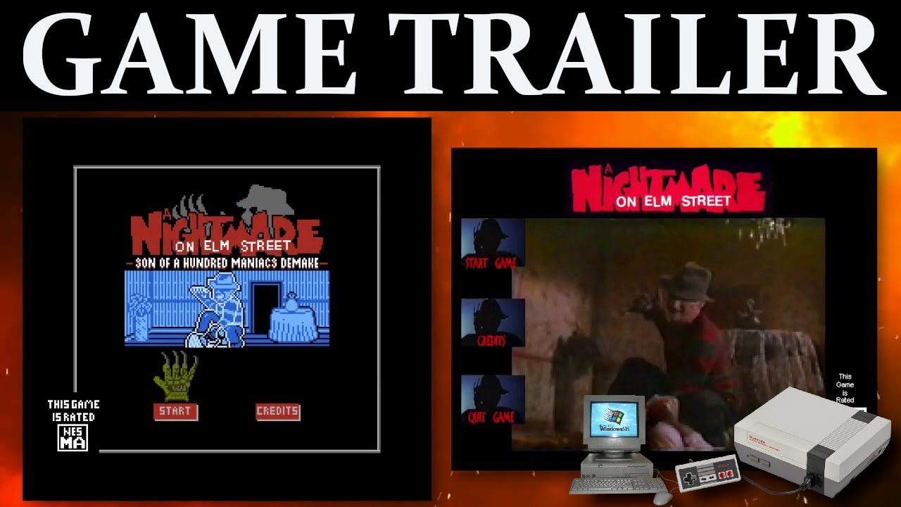 video A Nightmare on Elm Street: Son of a Hundred Maniacs (Demake)