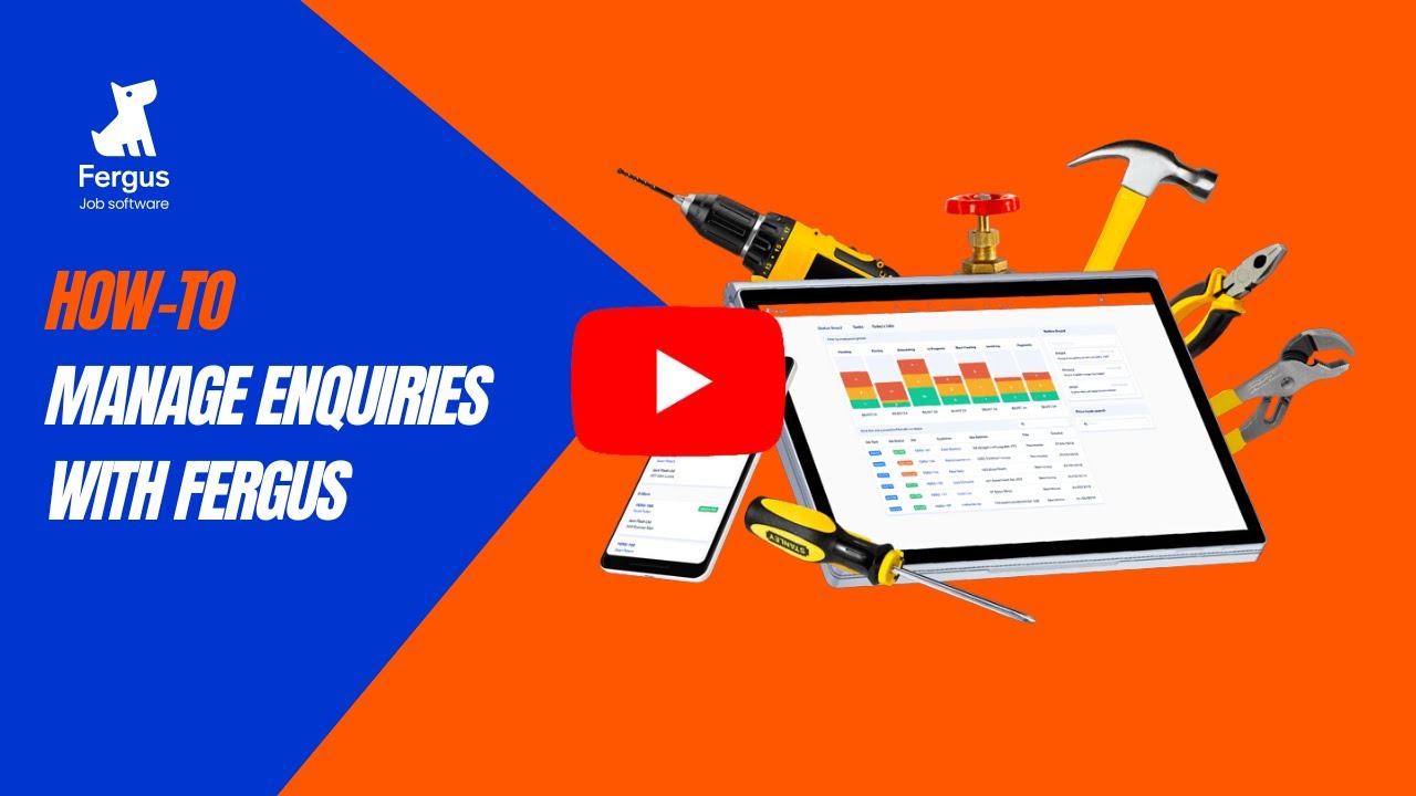 Receive and Manage Job Enquiries With Fergus