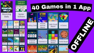 How to get free 40 [ GAMES] in 1 App IN offline Games !! Asif gamer screenshot 2