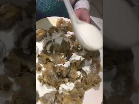 منتو غذای خوش مزه افغانی 