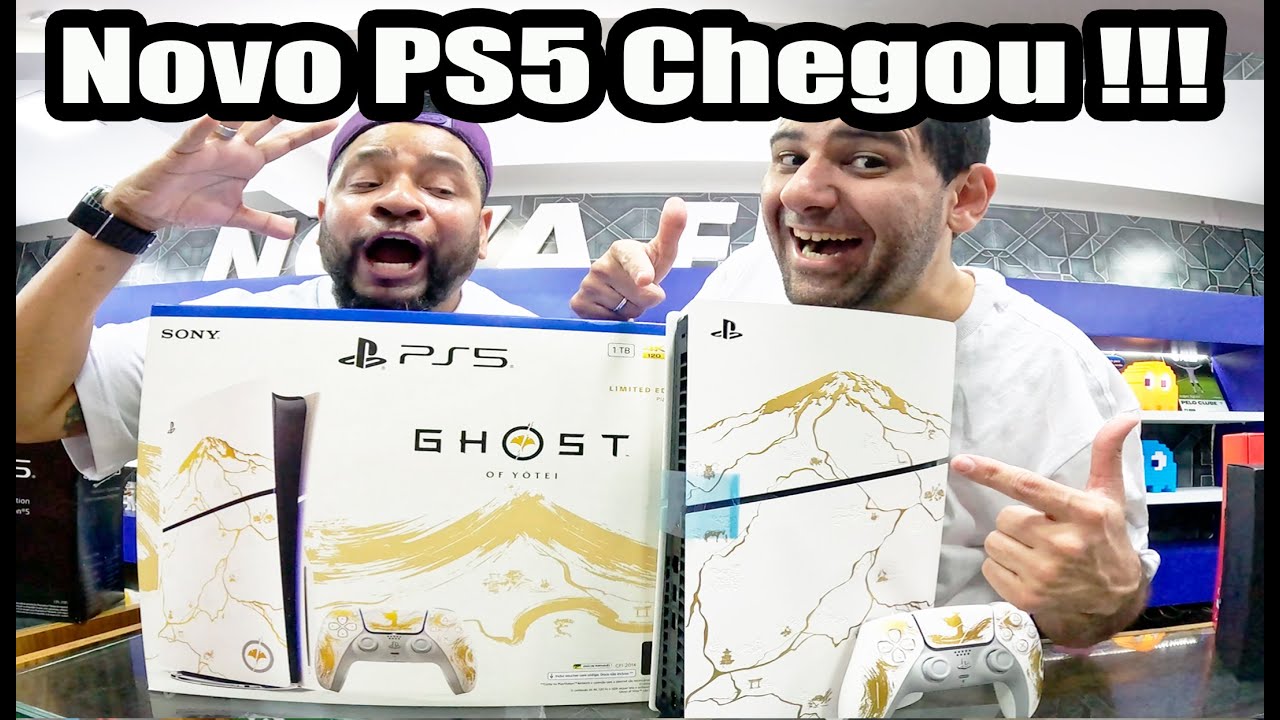 PS5 Ghost of Yotei Unboxing ! E Preços Muito Baratos de Videogames !