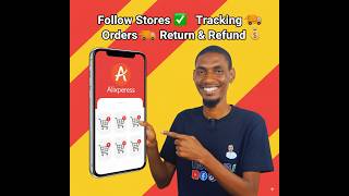 Yadda Ake Neman Stores, Tracking Orders, da Return/Refund a AliExpress App - Step by Step