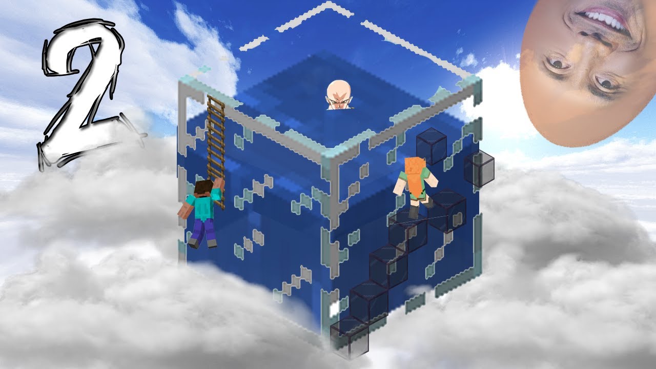 EL MAR EN UN CUBO!! | Cube Survival 1.12.2 Mapa de Aventura #2