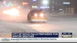 City of Sioux Falls prepares for winter snow