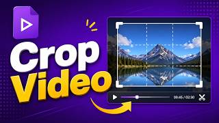 How to crop video and download in google vids