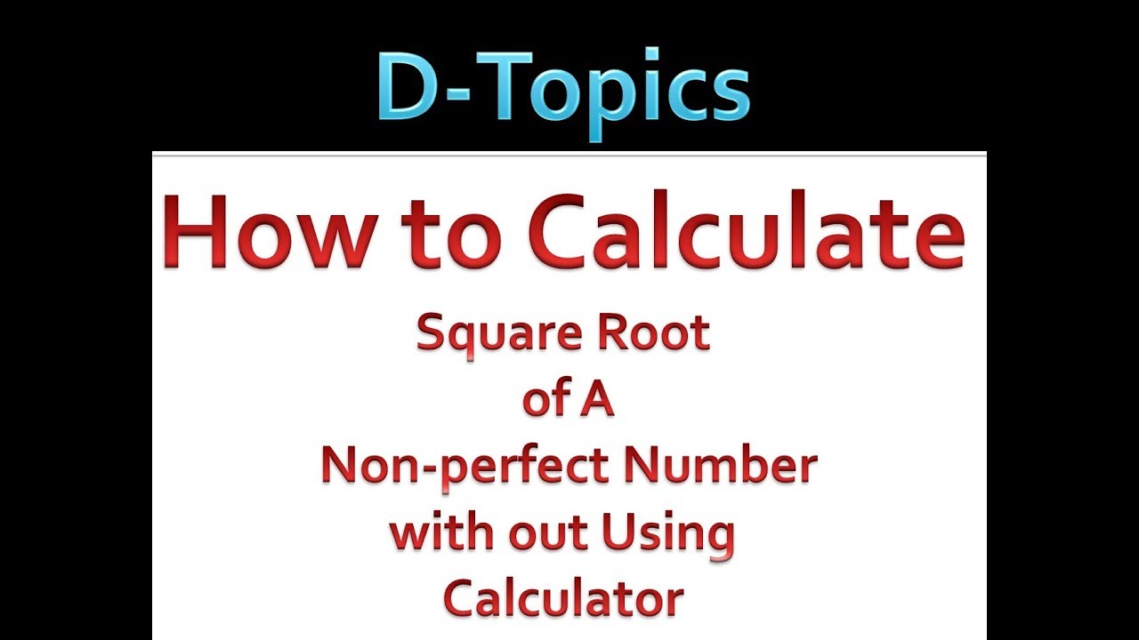 simple maths tricks - YouTube