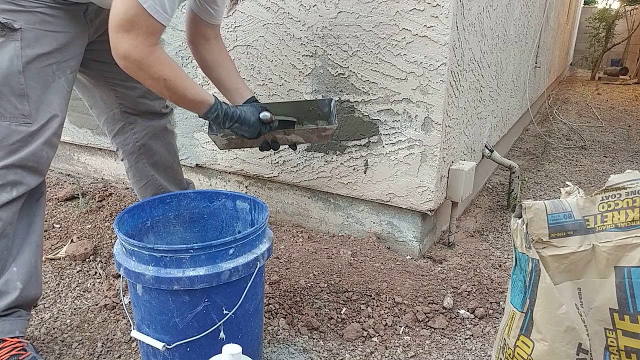 stucco repair