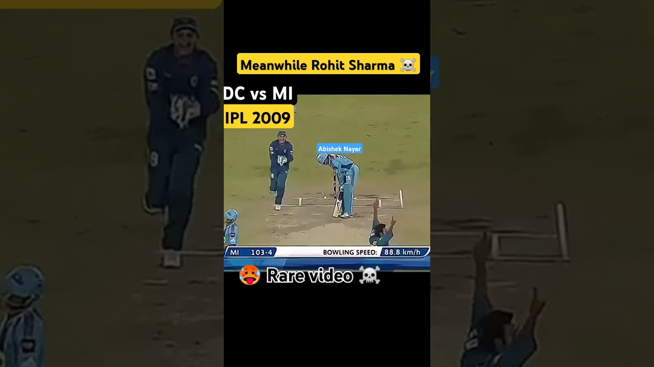 Rohit Sharma Took Hat Trick in IPL