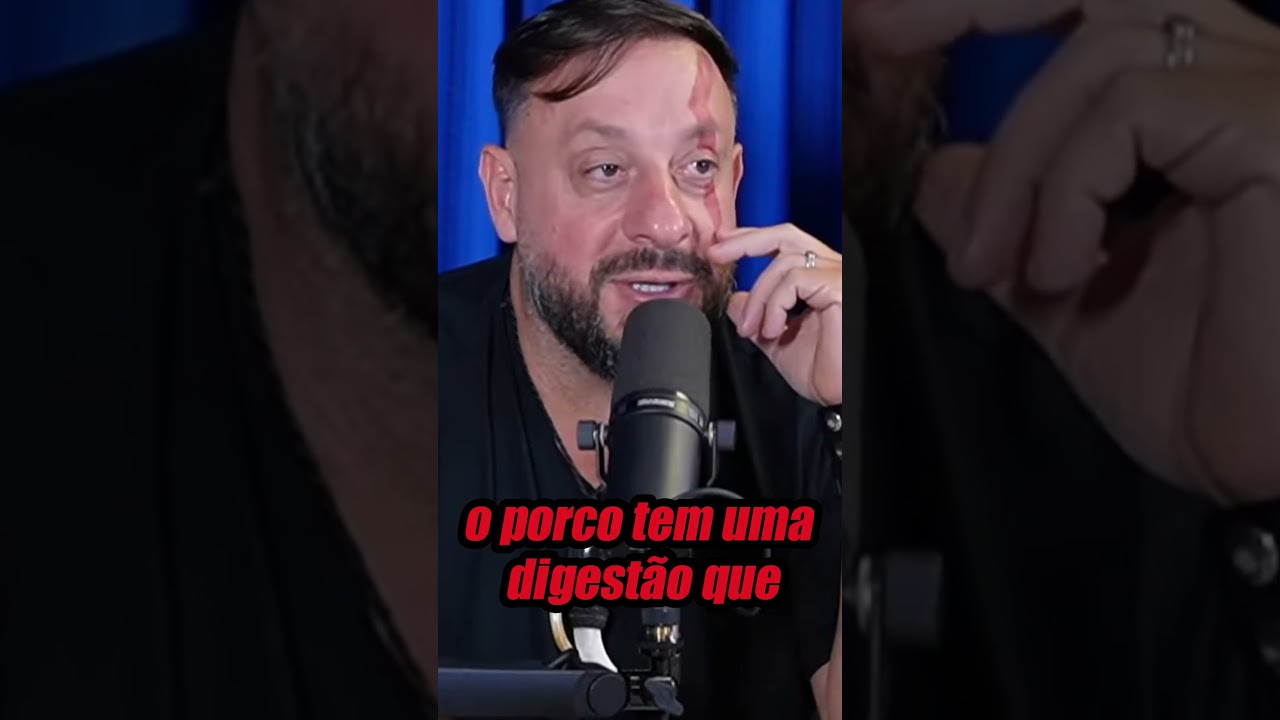 O MOTIVO DOS PORCOS SEREM TÃO PERIGOSOS #biologohenrique #richardrasmussen #porcos