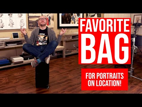 Our favorite rolling bag for portraits on location - Tenba Air Case Attaché 2520