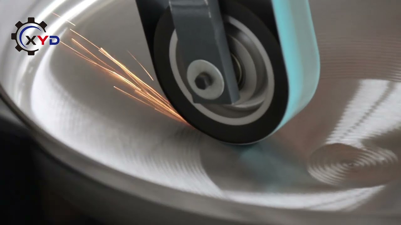 Tank shell and tank polishing  machine