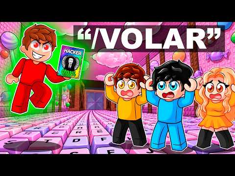 Usé HACKS INCREÍBLES en ESCAPA DEL TECLADO en Roblox!