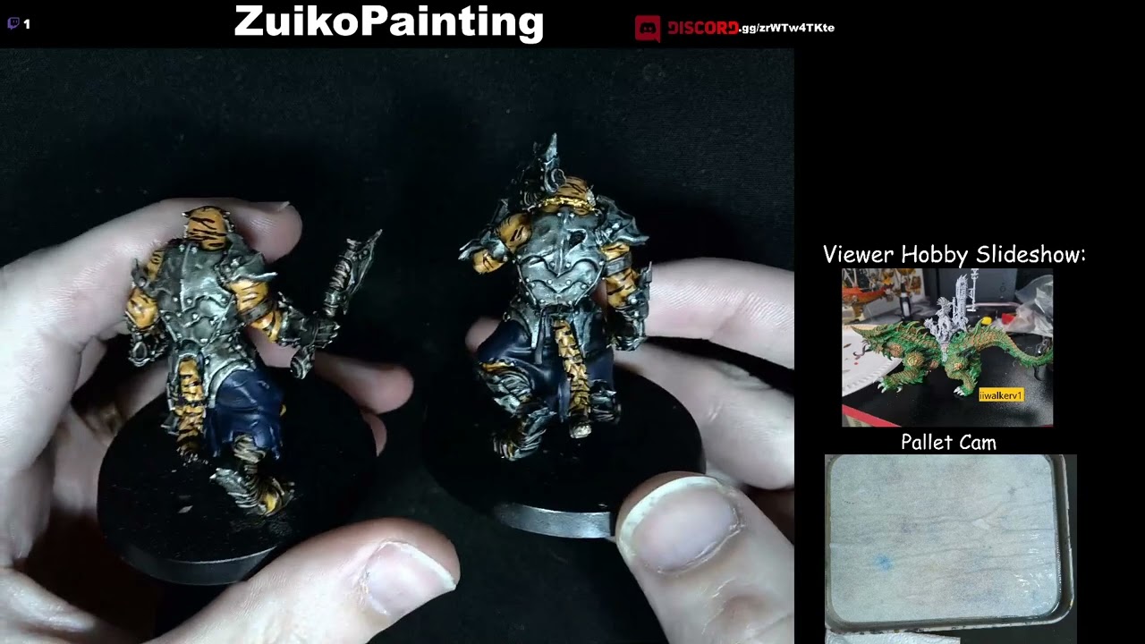 Painting Beastmen - Ungors; contrast paints pt 1
