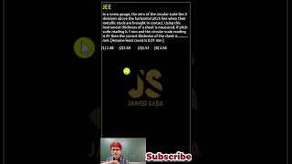 Q9 Units and Measurement Ch-1 Physics JEE | NEET