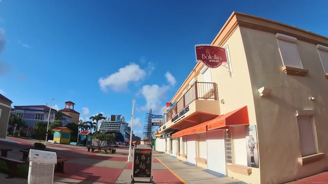 Philipsburg St Maarten Cruise Port Walk | Marella Discovery 2 (Dec 2025)