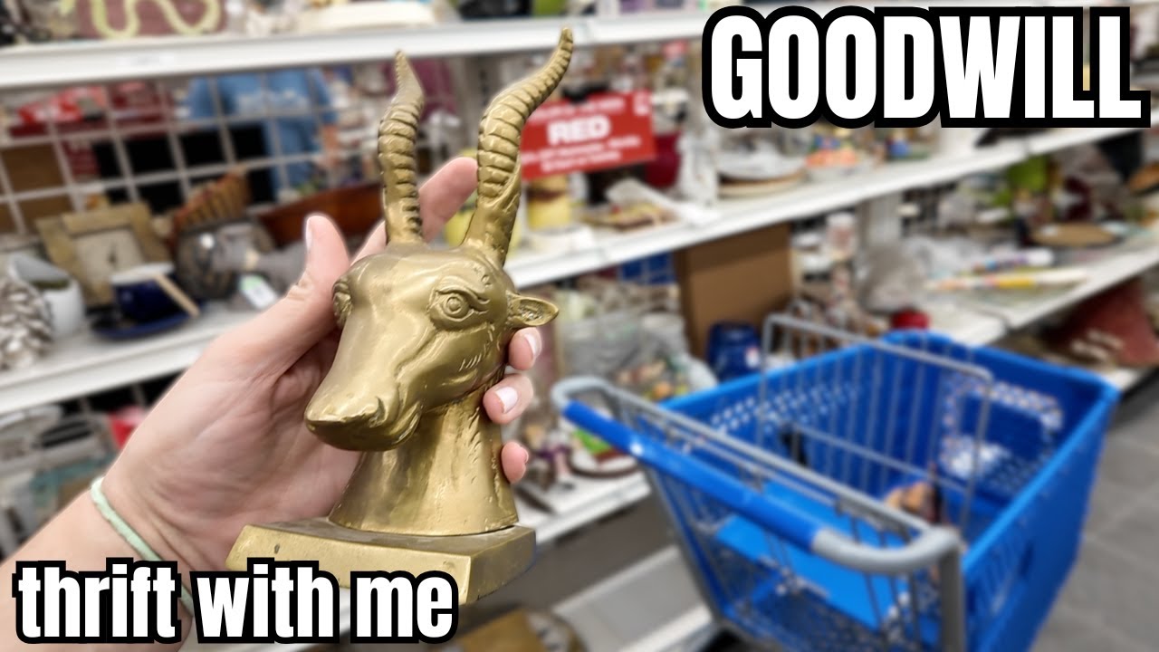 Started Slow…Ended with a Full Cart! | Goodwill Thrift With Me | Niknax Reselling