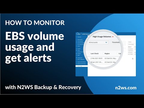 How to Monitor EBS Volume Usage (and get automatic alerts)