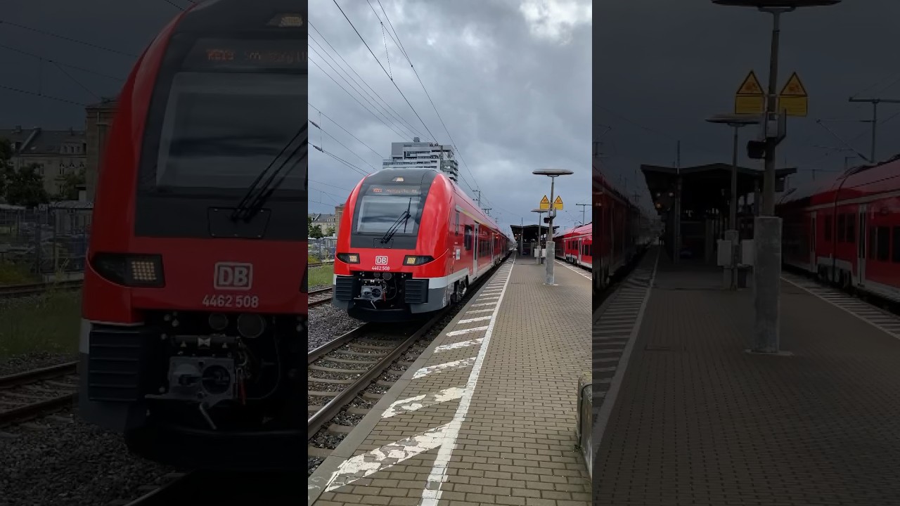 Der 190 km/h Siemens Desiro HC Br 4462 vom FTX fährt als RE19 nach Sonnenberg Hbf in Fürth Hbf aus