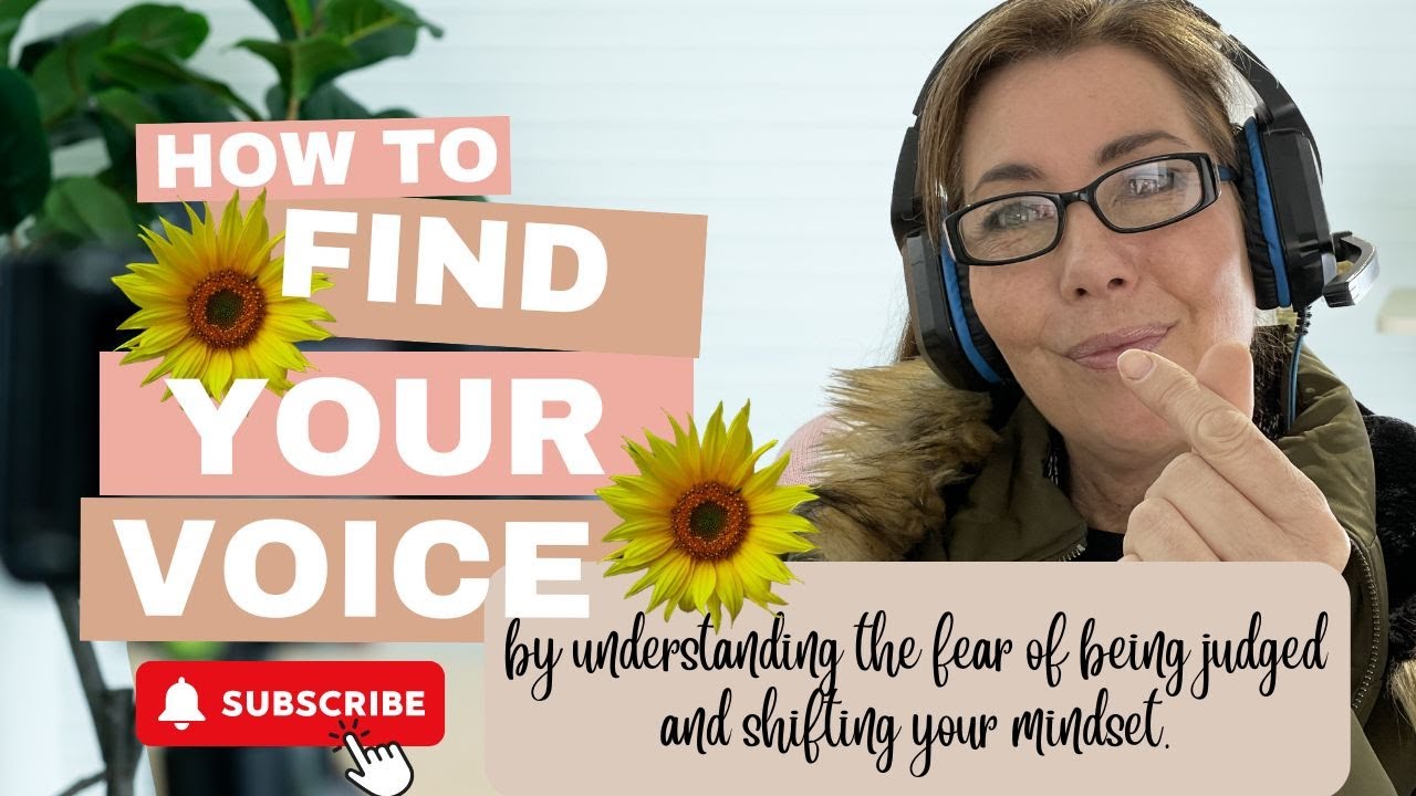 How to Find your Voice by Understanding the Fear of being Judged - YouTube
