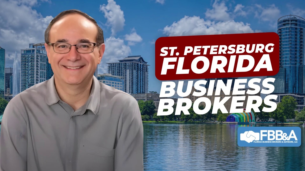 Business broker in St. Petersburg, FL — watch the video