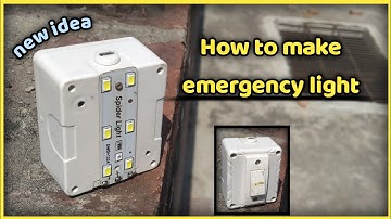 How to make emergency light || very strong 🤯💯